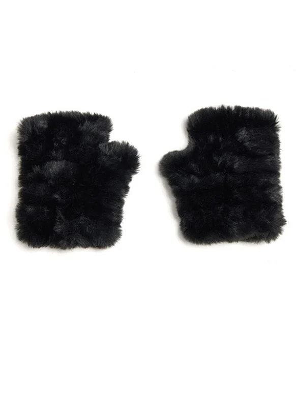 Mandy Mittens Black | Jocelyn