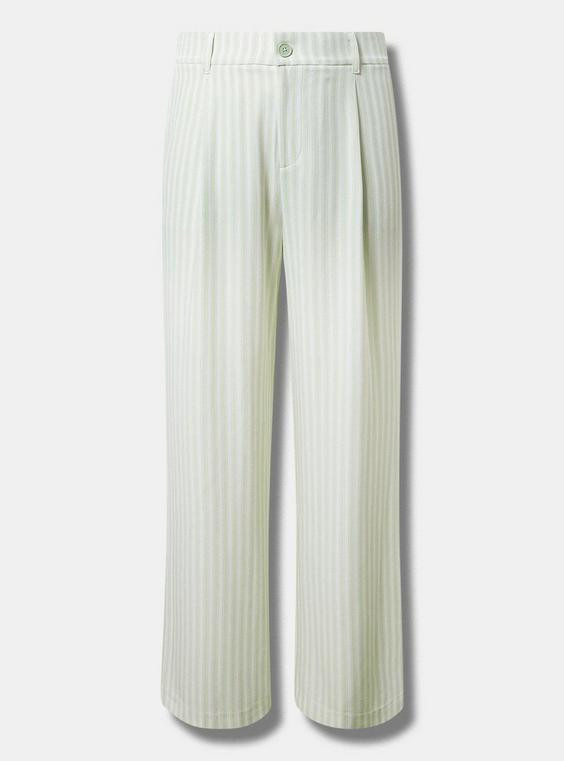 Wide Leg Stretch Crepe High-Rise Pant | Torrid (US & Canada)