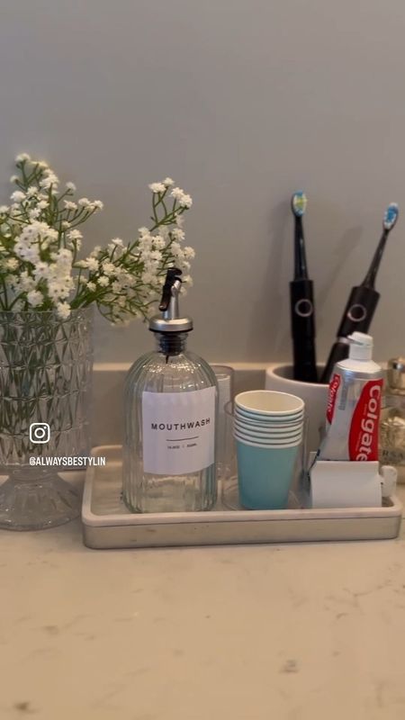 A chic and easy way to revamp your bathroom! Add trays for storage, store essentials in glass jars, and add some florals!!! I am completely obsessed with this glass vase! I’m so glad I found the perfect place to put it. Shop these amazon finds, linked in my bio. 




Luggage, vacation, outfits lounge, set sweater, dress, wedding dress, home decor, cocktail dress, winter outfit, new years eve outfit, nye outfit 

#LTKFind #LTKSeasonal #LTKhome