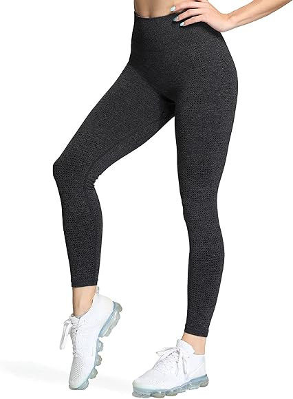 Aoxjox Seamless Workout Leggings for Women High Waisted Vital 2.0 Butt Lifting Tummy Control Yoga... | Amazon (US)