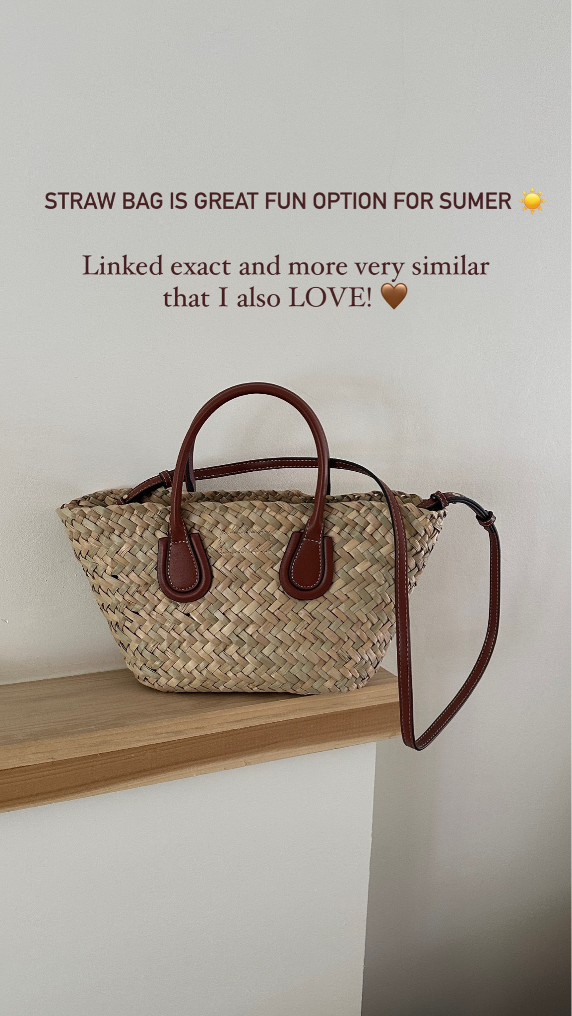 Straw medium bag 


#LTKsalealert #LTKover40 #LTKfindsunder100