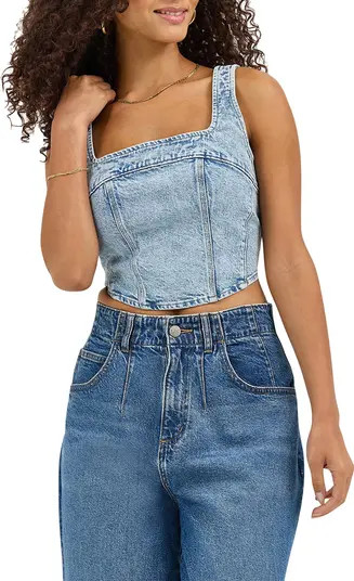 Lee Denim Corset Top | Nordstrom | Nordstrom