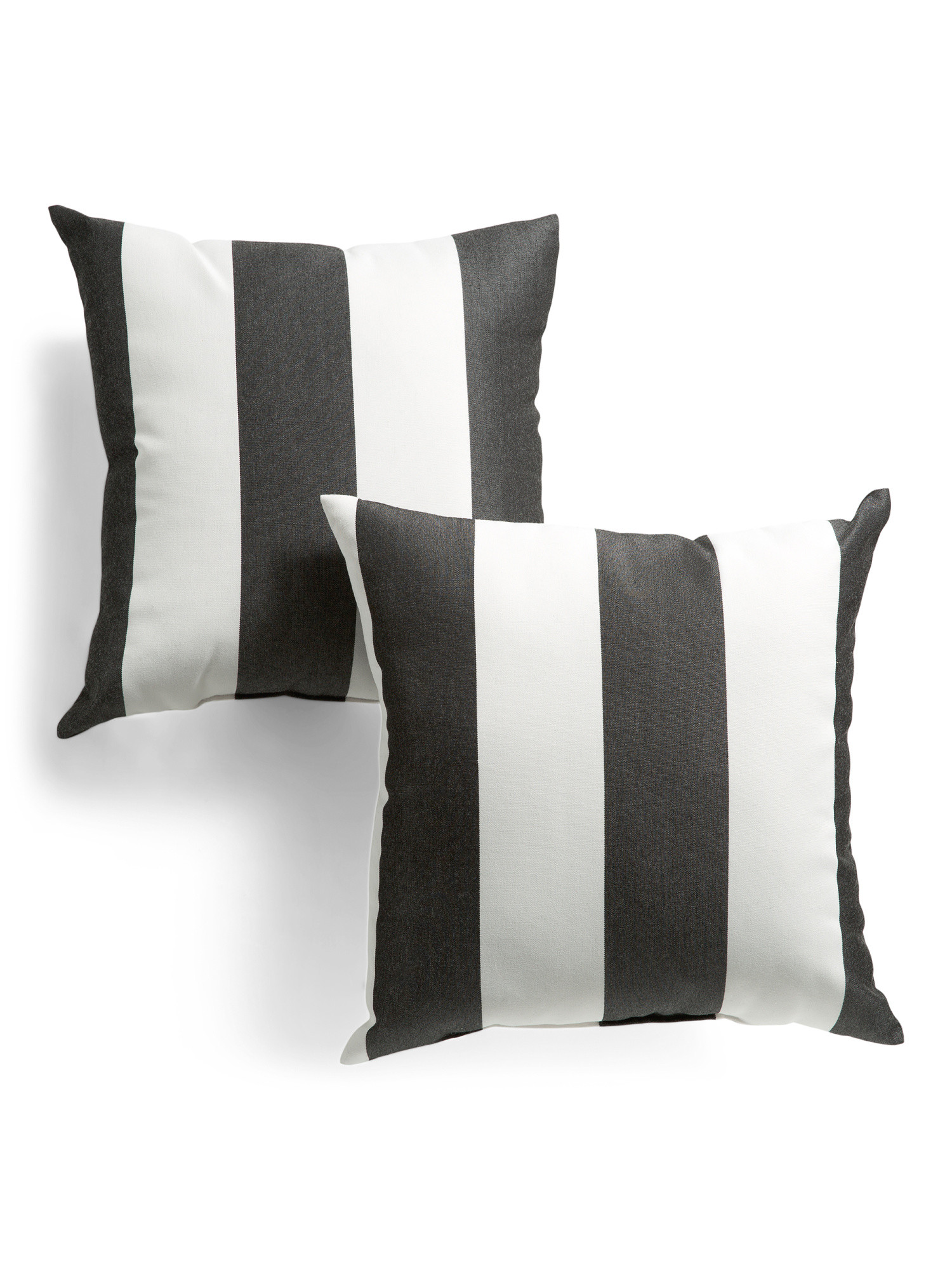 Made In Usa 2pk 17x17 Outdoor Cabana Striped Pillows | TJ Maxx