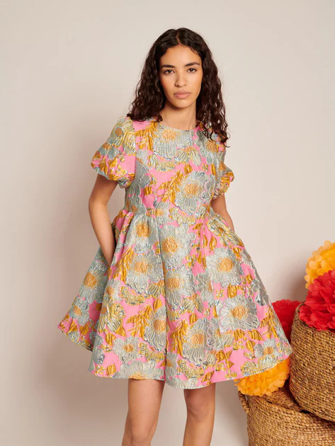 Alegria Jacquard Mini Dress | Sister Jane (UK)