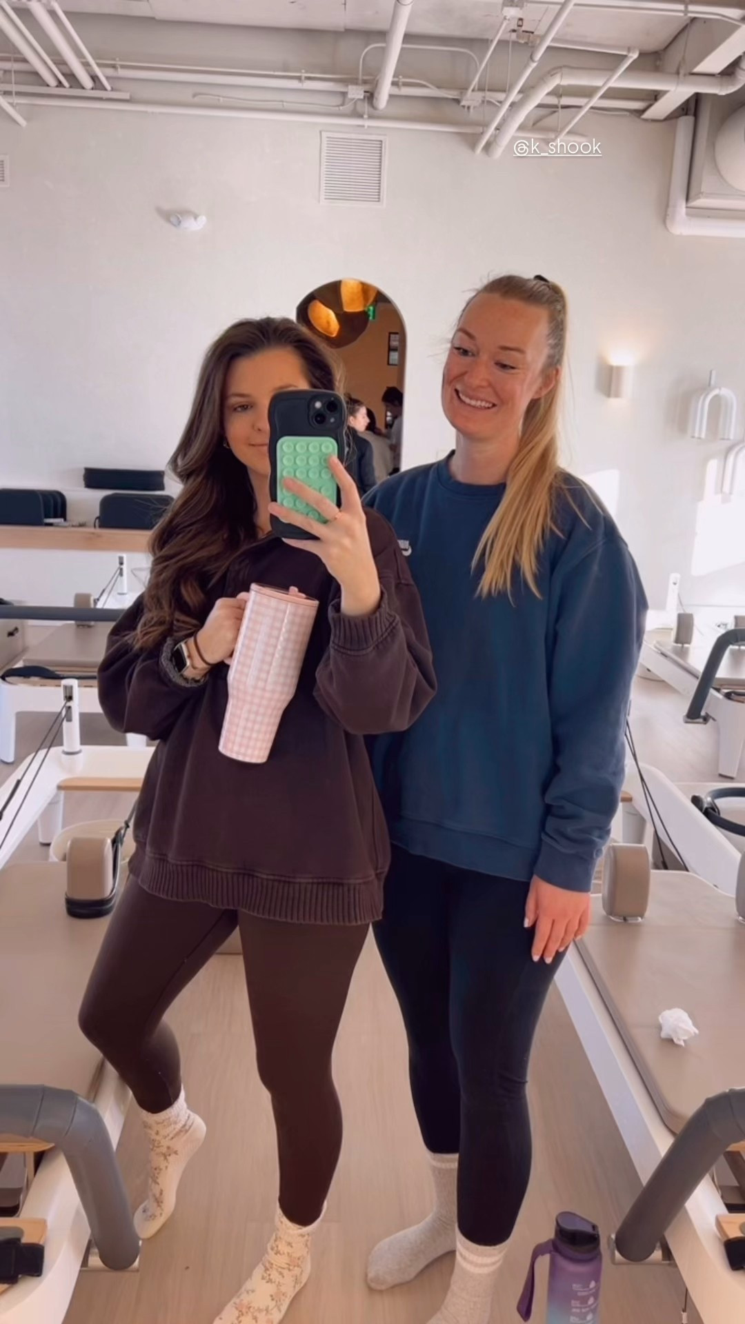 // Pilates outfit // Pilates // workout set // matching set // Pilates socks // water bottle // 

#LTKmorningroutine #LTKfitnessgoals #LTKdayinmylife