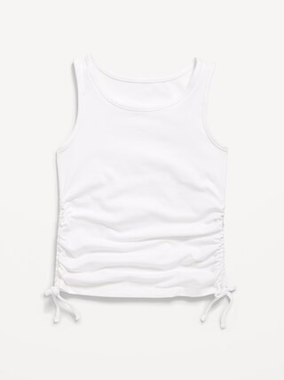 Side-Ruched Tank Top for Girls | Old Navy (US)