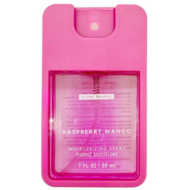 Scent Theory Hand Sanitizer Spray, Raspberry Mango, 1 fl oz | Walmart (US)