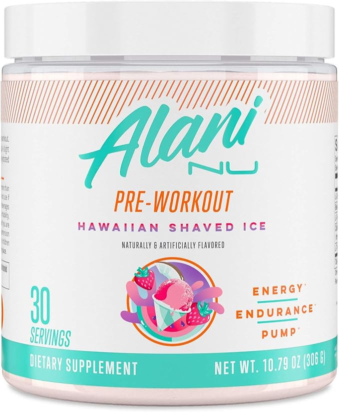 Alani Nu Pre Workout Supplement Powder for Energy, Endurance & Pump | Sugar Free | 200mg Caffeine... | Amazon (US)