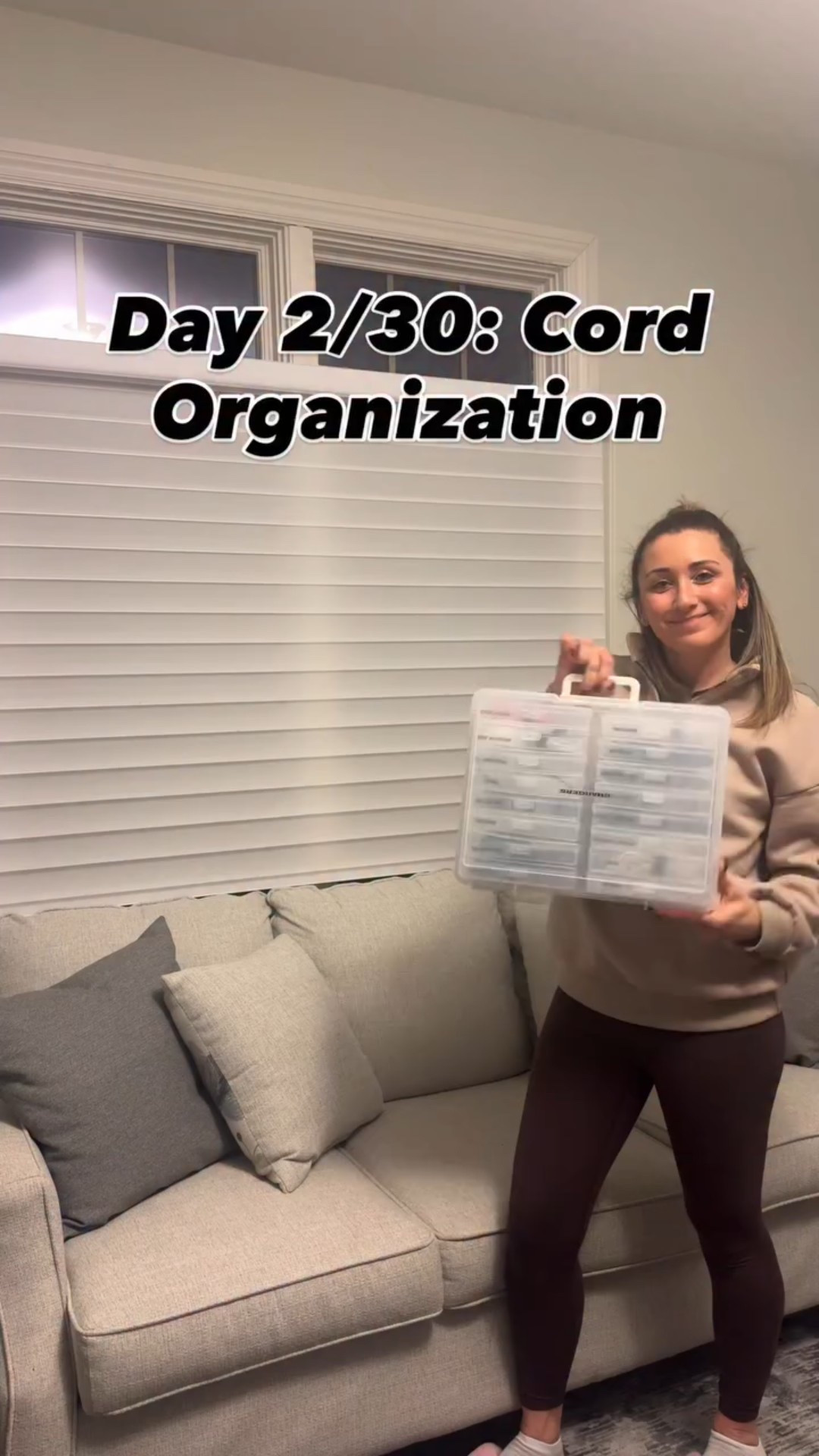 Day 2 of my 30-day declutter, clean, and organize challenge and I’m finally tackling cord organization.
With all the new Christmas toys, chargers, and random cables, it felt like the perfect time to reset this drawer. I dumped everything out, kept what we actually use, labeled what matters, and created a simple system that makes everyday life easier. Decluttering doesn’t always mean big clean-outs. Sometimes it’s organizing the small things that quietly add stress. One drawer. One realistic reset.

✨ COMMENT SHOP for all of the organization items I used. 

Save this for later and share with someone who definitely has a cord drawer too.

#cordorganization #declutterwithme #30dayreset #homeresetchallenge #momlifeorganization #busymomlife #organizednotperfect #reallifecleaning #intentionalhome #simplehomesystems #postchristmasreset #everydayorganization #homeorganizationideas #momhomelife