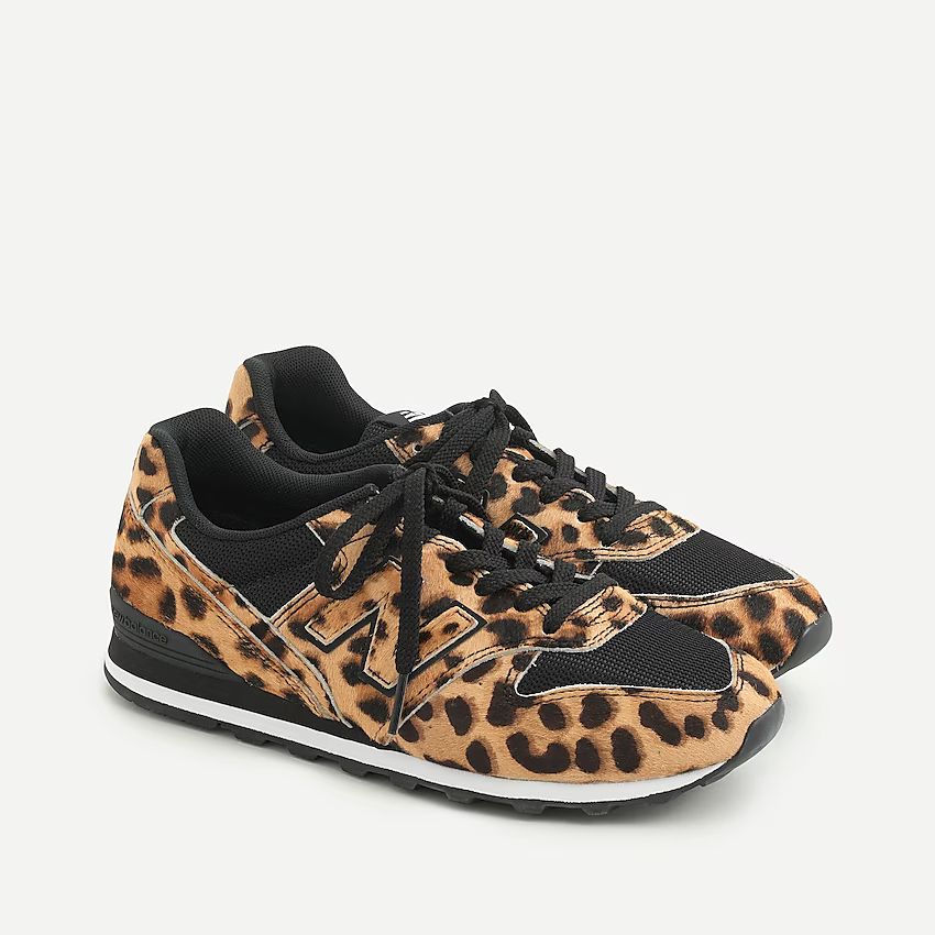 New Balance® X J.Crew 996 sneakers in leopard calf hair | J.Crew US