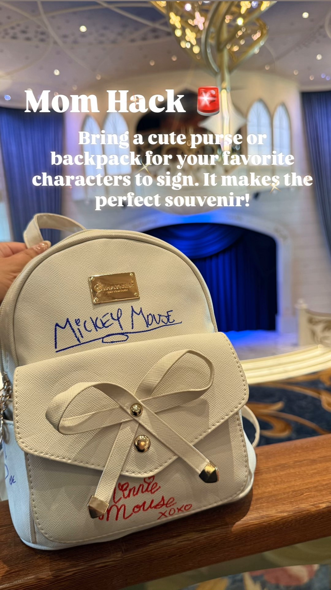 Mom Hack! Bring a cute purse or backpack for the characters to sign for the perfect trip souvenir! 

#LTKKids #LTKstorytime #LTKTravel