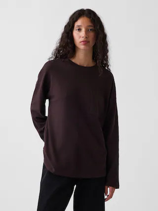 100% Cotton Authentic Oversized Pocket T-Shirt | Gap (US)