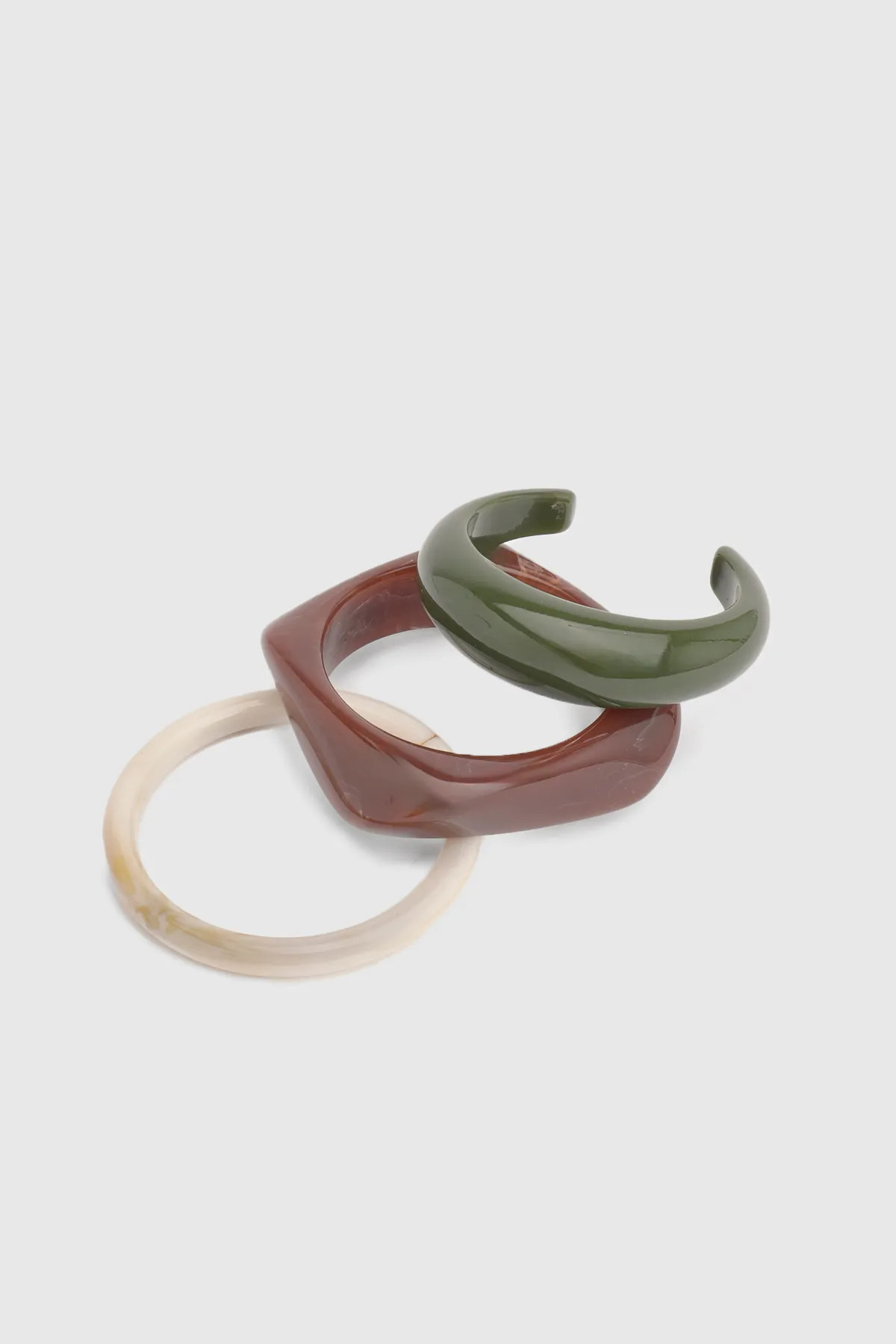 Multi Resin Bangles 3 Pack | Boohoo | Boohoo.com (UK & IE)