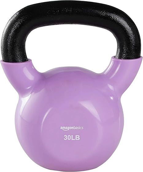 Amazon Basics Vinyl Kettlebell | Amazon (US)