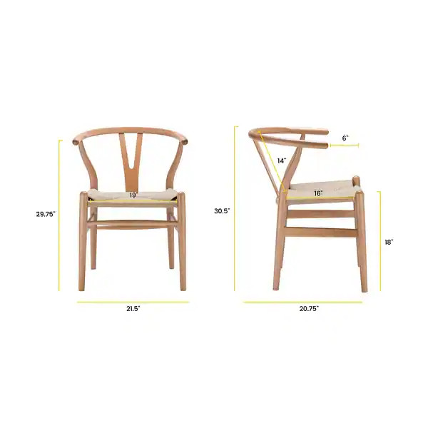 Poly and Bark Weave Chair in Natural | Bed Bath & Beyond