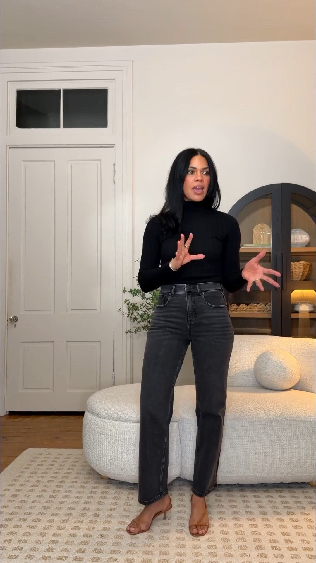 Who needs sweatpant jeans when the regular jeans you have are the most comfortable jeans you’ve ever put on! I’m obsessed with these @spanx #SpanxPartnerJeans jeans! All regular length, I’m 5’4, run TTS! They all have a medium compression but are still so comfortable and stretchy. All come in petite, regular and tall and up to 3x! ANNAGXSPANX for 15% off first order & free shipping (excluding sales).



#LTKTall #LTKPetite #LTKPlusSize