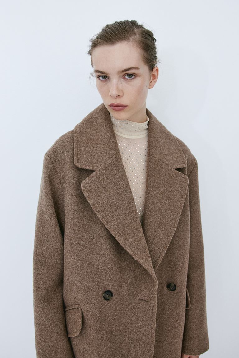 Double-breasted coat | H&M (UK, MY, IN, SG, PH, TW, HK)