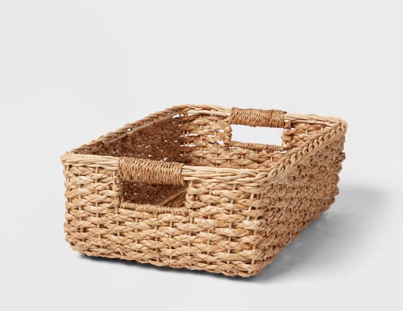 Braided Seagrass Folio Bin - Brightroom™: Handwoven Khaki Storage Basket, Rectangle, 6"x12"x17", Nest Seal Certified

#LTKmomlife #LTKmorningroutine #LTKHome