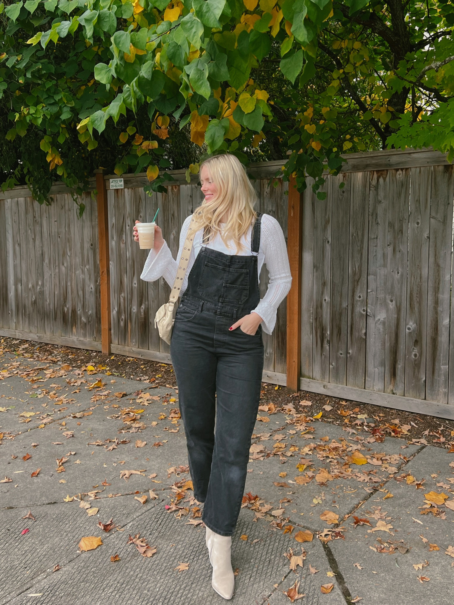 Entire outfit is Free People, everything runs TTS

Wearing a medium in my overalls 

#LTKshoecrush #LTKfindsunder100 #LTKSeasonal