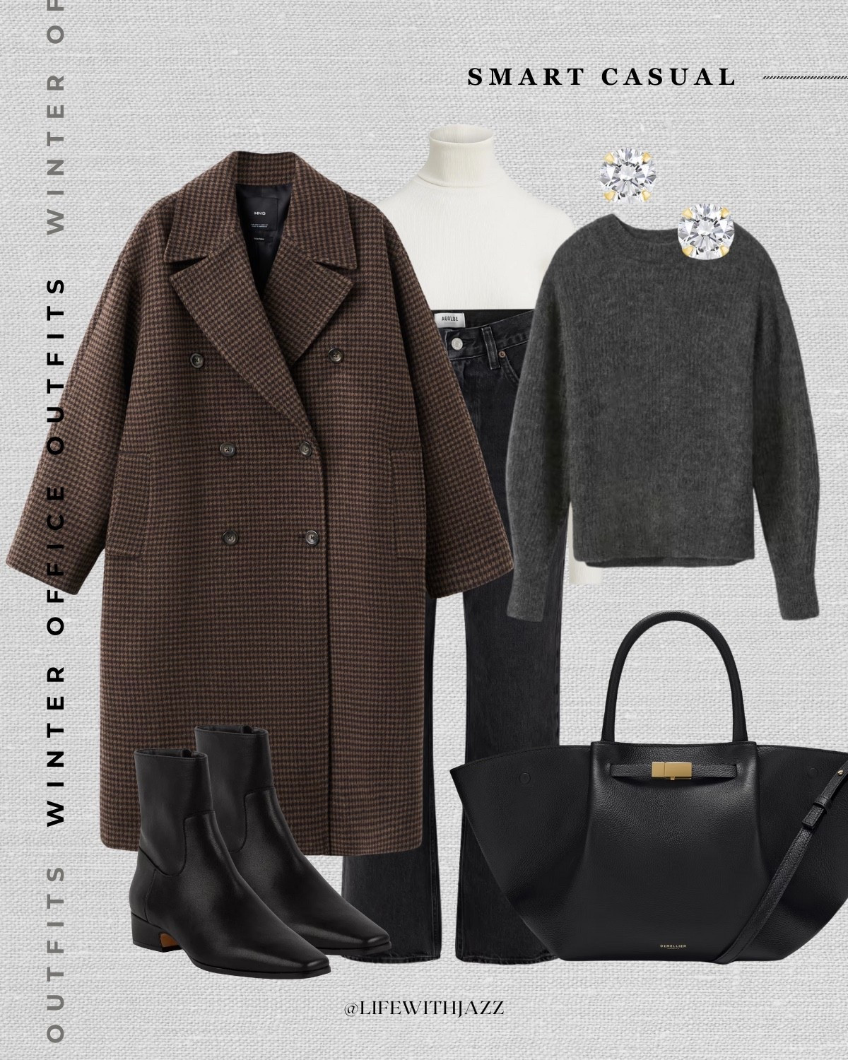 9 office approved outfits for winter 

Winter style / sweat pants means / trousers / knit skirt / sweater dress / oversized wool coat 

#LTKWorkwear