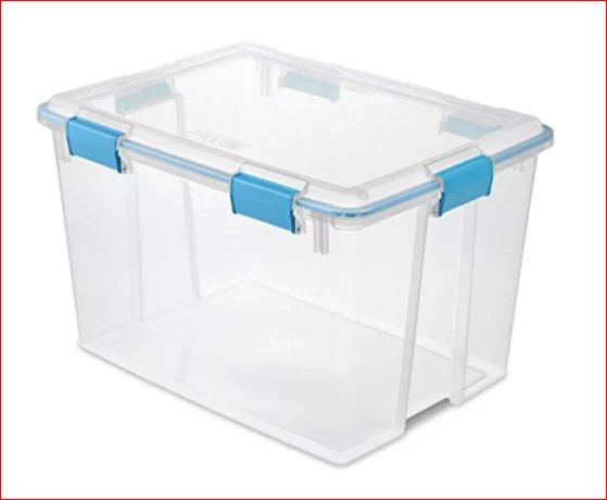 Sterilite 80 Qt. Gasket Box Blue Aquarium - Walmart.com | Walmart (US)