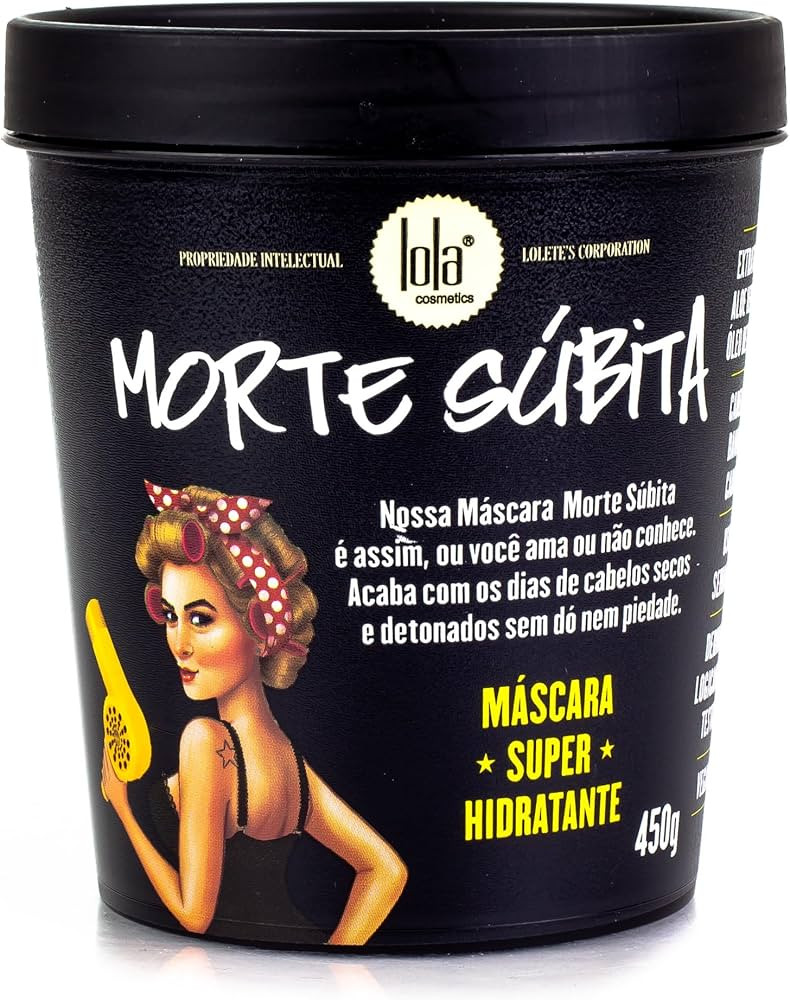 Lola Cosmetics, 25834, Morte Súbita - Máscara Super Hidratante, 450g | Amazon (BR)