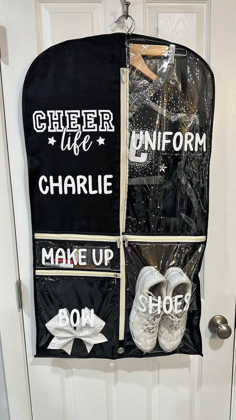 Personalized Cheer Life Garment Bags - Etsy | Etsy (US)