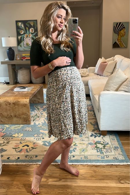 Will be living in this for the remainder of my pregnancy😍Maternity clothes FTW! I’m not breast feeding, but this dress is feeding/pumping friendly! #maternity #summerdresses #bumpfriendly 

#LTKbump