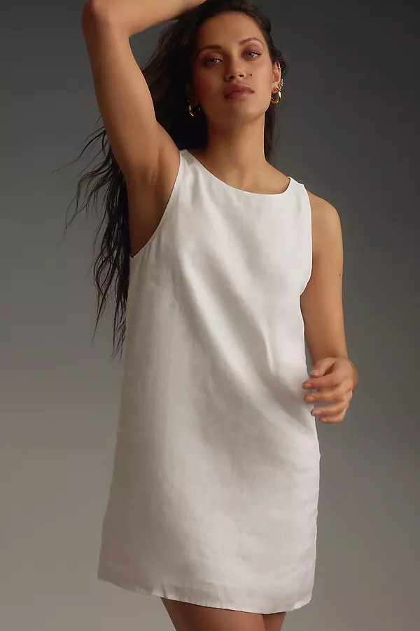 Reformation Jessi Linen Dress | Anthropologie (US)