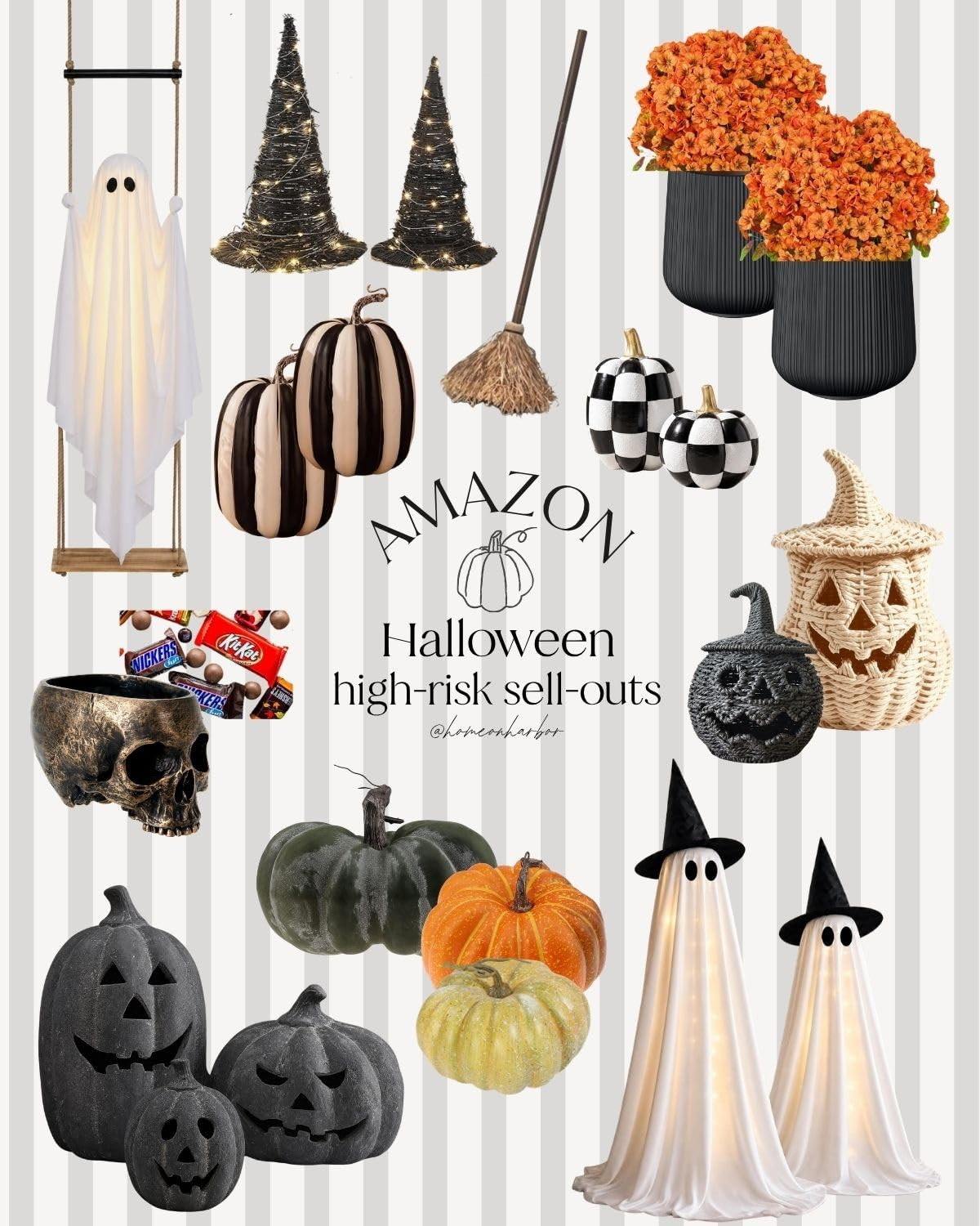 Check out these spooky decorations! Perfect for any Halloween party. #haunted | Amazon (US)