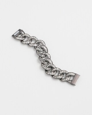 Hematite Baguette Link Bracelet | Chico's