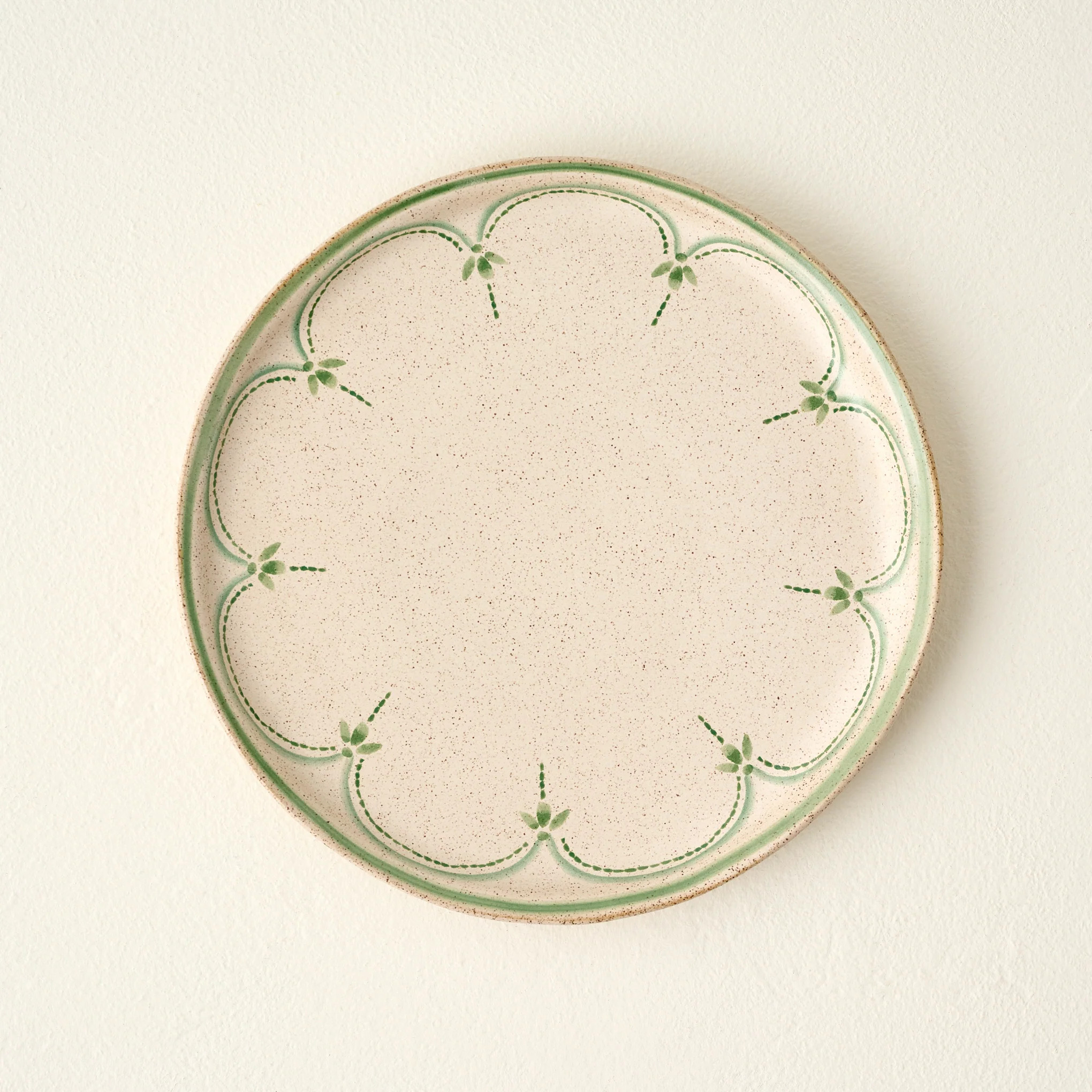 French White Painted Salad Plate | Magnolia
