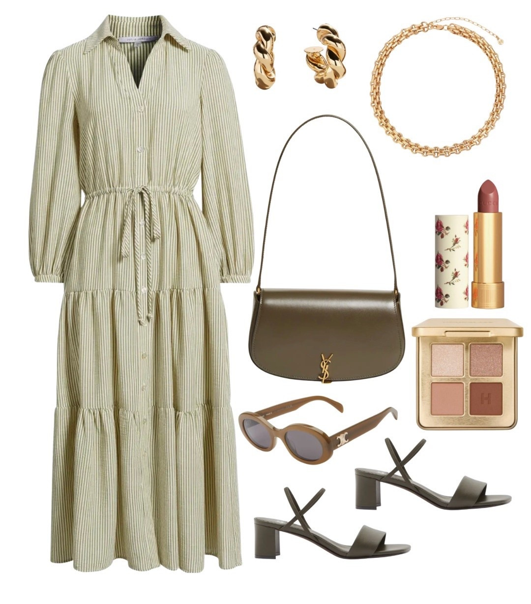 Easter dress
Easter outfit 
Dress
YSL bag
Sandals 

#LTKSeasonal