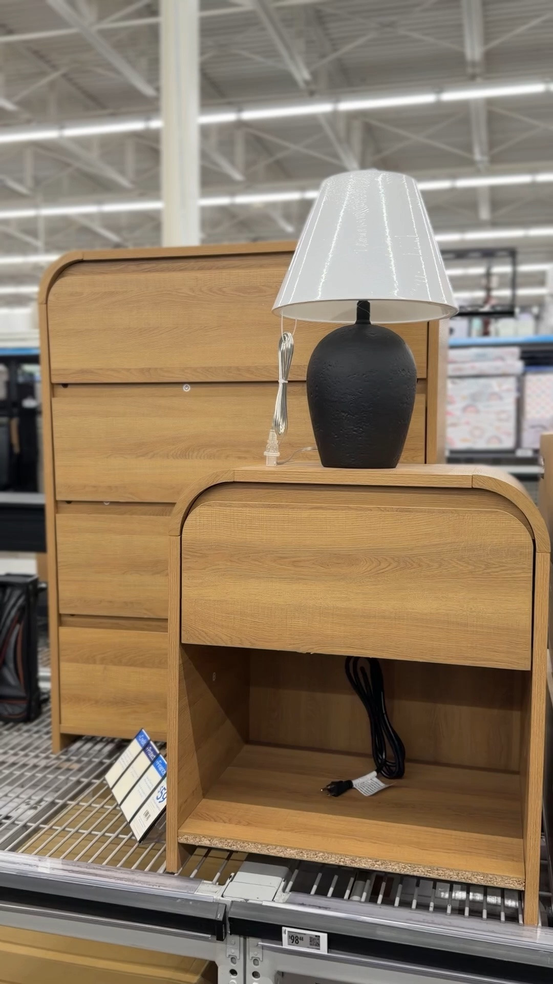 I’m considering this nightstand and table lamp combo for our guest room! Pottery Barn look for less. #walmarthome

#LTKHome