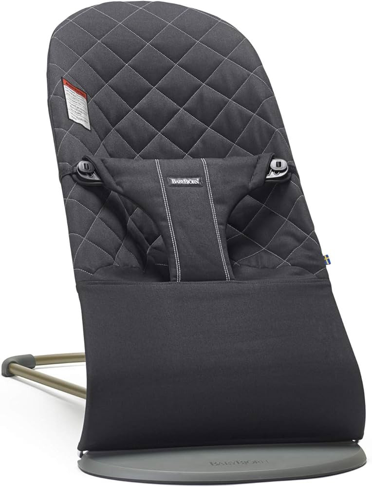 BabyBjörn Bouncer Bliss, Cotton, Black (006016US) | Amazon (US)