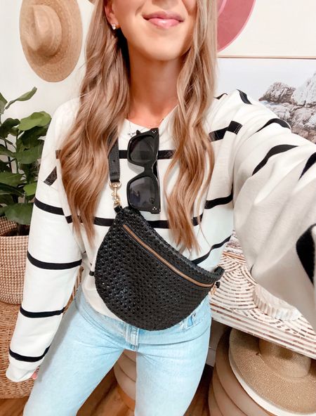 When your favorite belt bag goes 20% off!! 👏🏻🖤 I’ll reshare the reel, but this belt bag actually held the most of all of my other belt bags! 💁🏼‍♀️ It comes in a variety of sizes of colors! And the navy version of my sweatshirt is on major sale! 🫶🏻 You can shop everything via the link in my bio ➡️ Shop my Reels/IG Posts! // 

Clare V, belt bag, best seller, Black Friday, gifts for her 

#LTKSeasonal #LTKsalealert #LTKstyletip