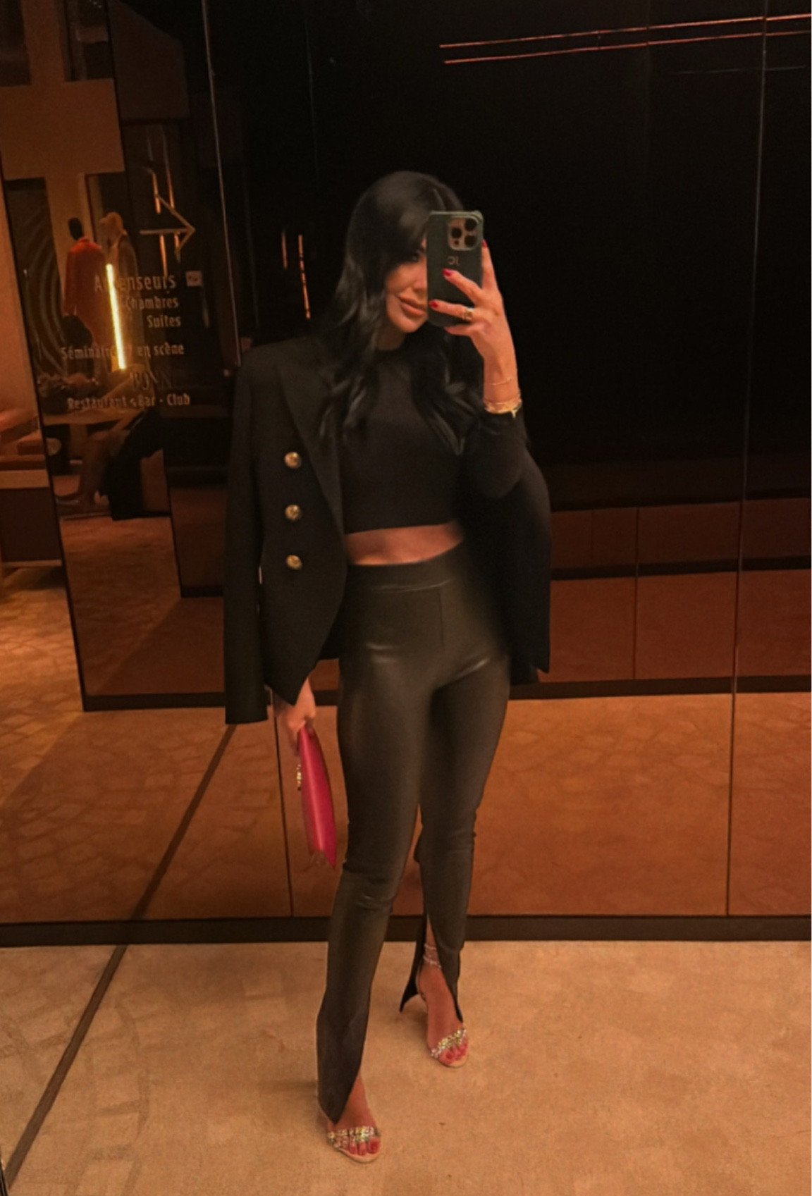 Chicest Black Leather look trousers that are another wardrobe staple you can wear time and time again 

#LTKshoecrush #LTKfit #LTKunder100