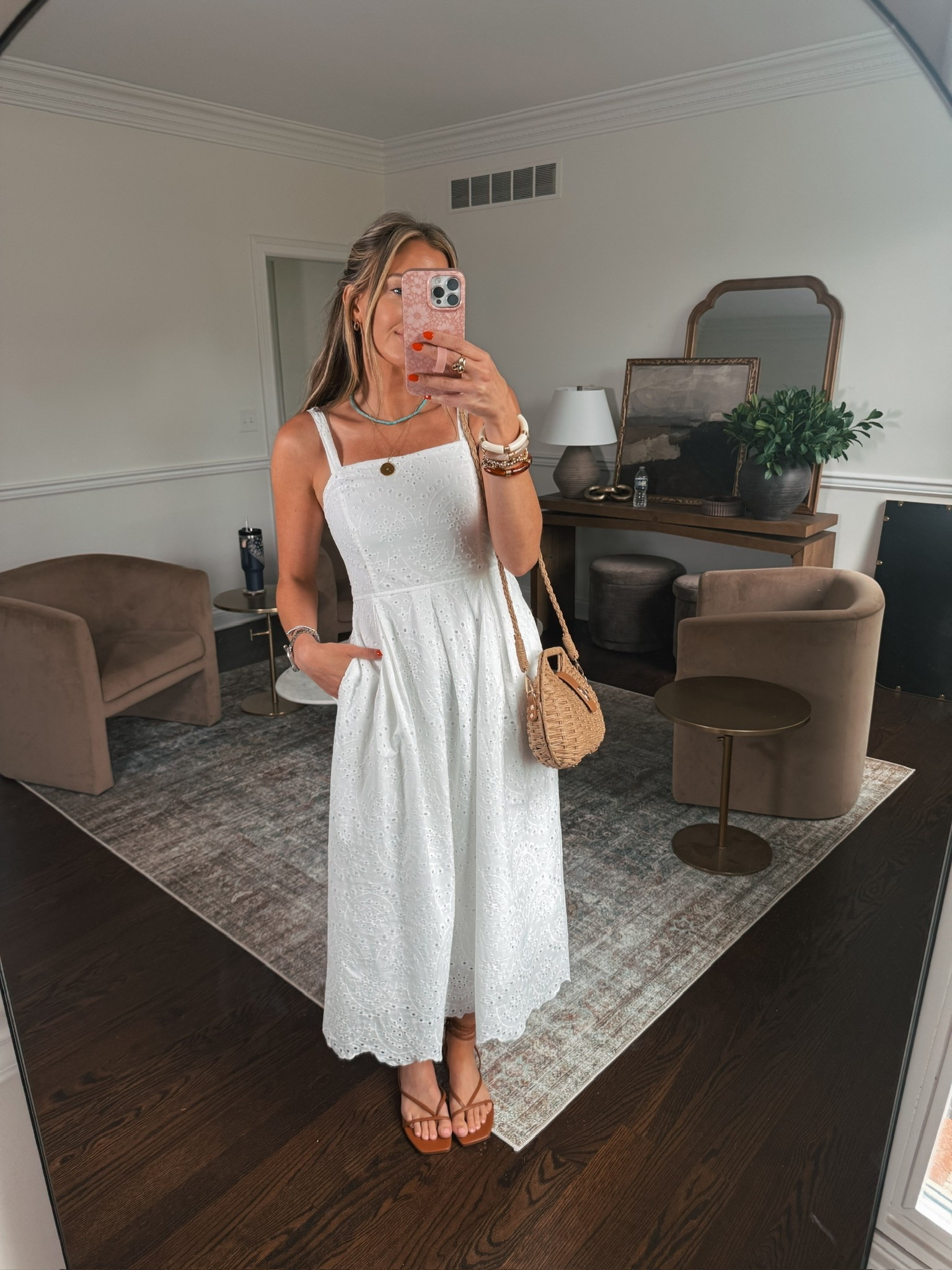 The prettiest white peplum dress! 🤍

#LTKootd #LTKgrwm #LTKmomlife