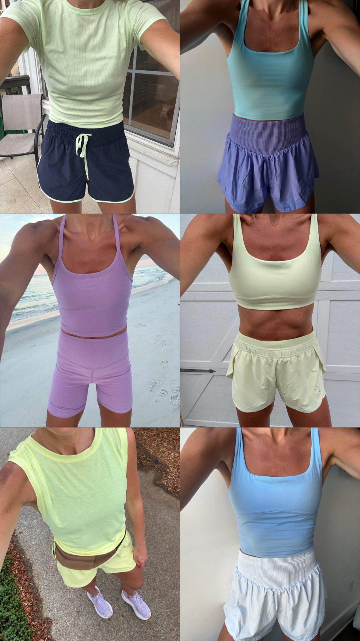 Workout outfits I wore while on vacation rosemary beach! 
Wearing my usual  mediums in all beyond yoga, vuori, FP movement, and smalls in all athleta


Running outfit 

#LTKActive #LTKTravel