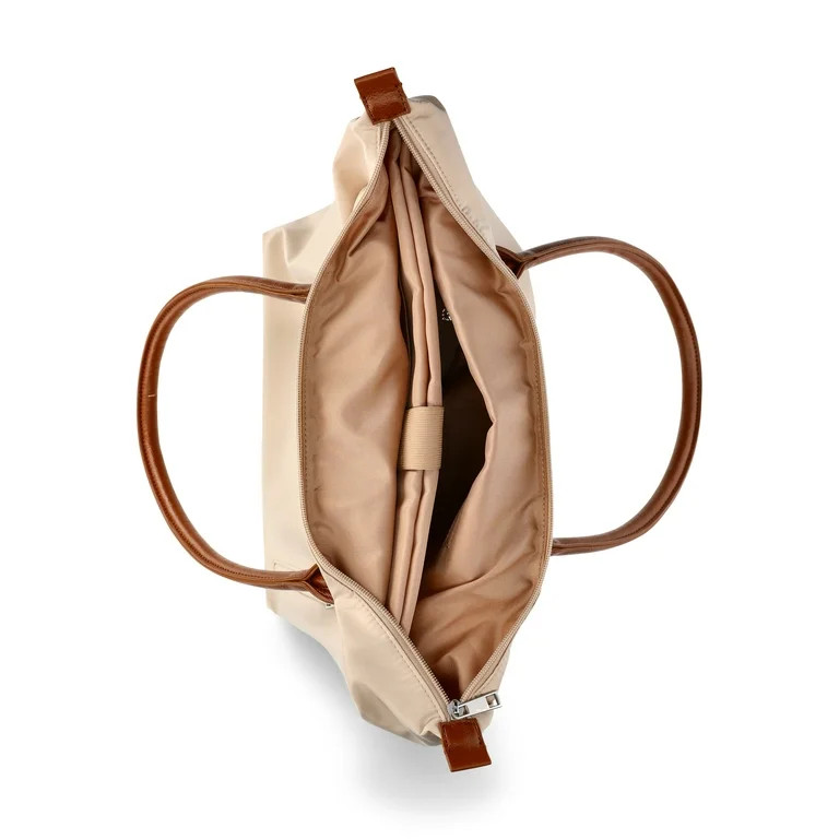 No Boundaries Women's Tote Bag, Khaki | Walmart (US)
