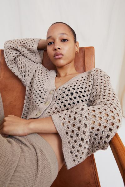Rib-knit Linen-blend Pants | H&M (US + CA)