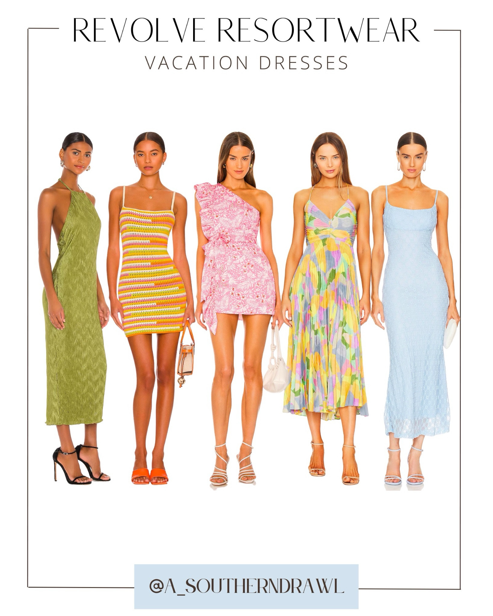 Revolve Vacation Dresses ☀️

Revolve dresses, resort wear, beach dress, crochet dress, colorful dress, spring break dress, beach outfit, resort outfitt

#LTKstyletip #LTKtravel