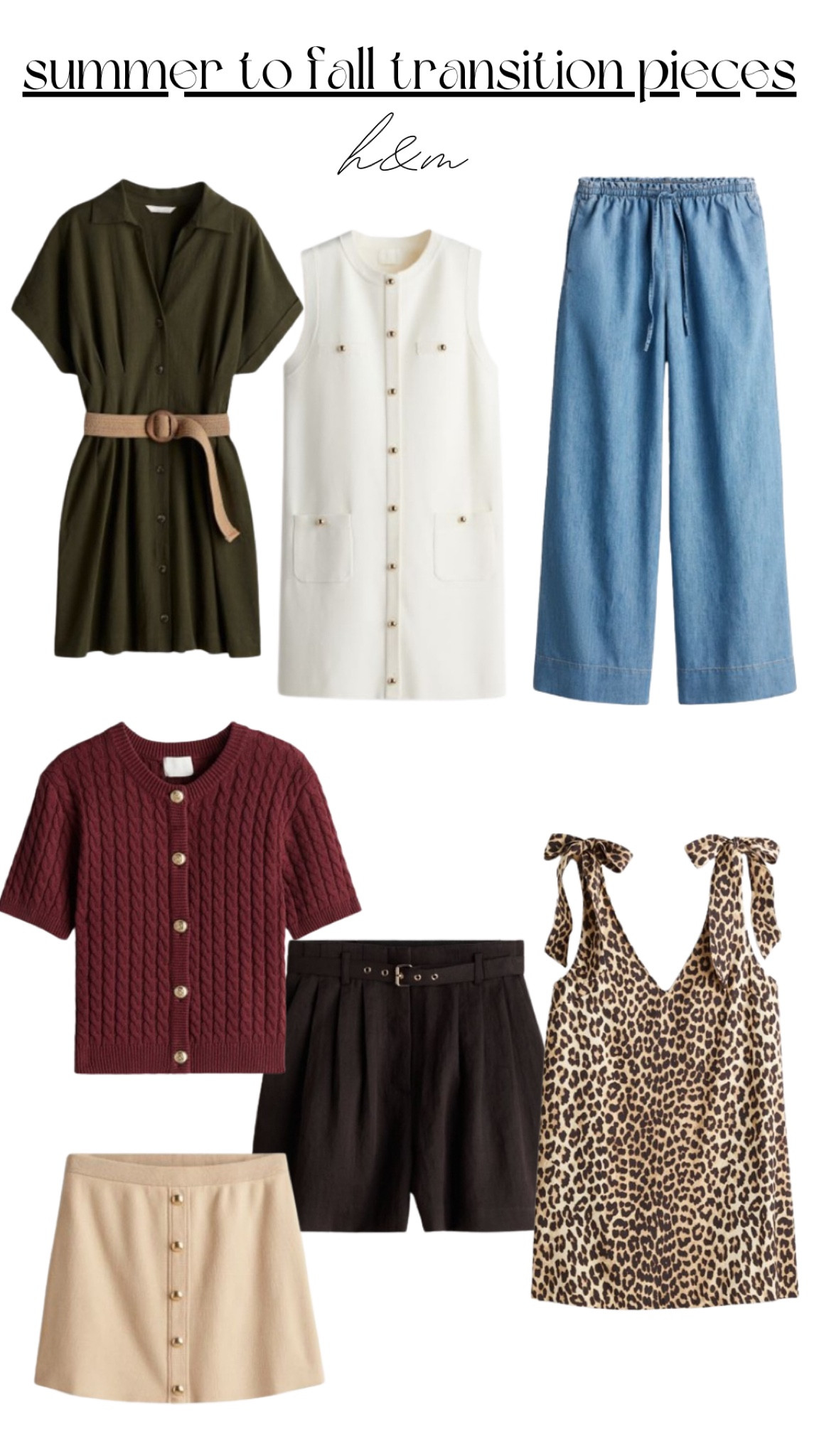Work outfits, business casual, h&m clothes, cardigans, summer dresses, fall dresses, affordable dresses 

#LTKBacktoSchool #LTKStyleTip #LTKWorkwear