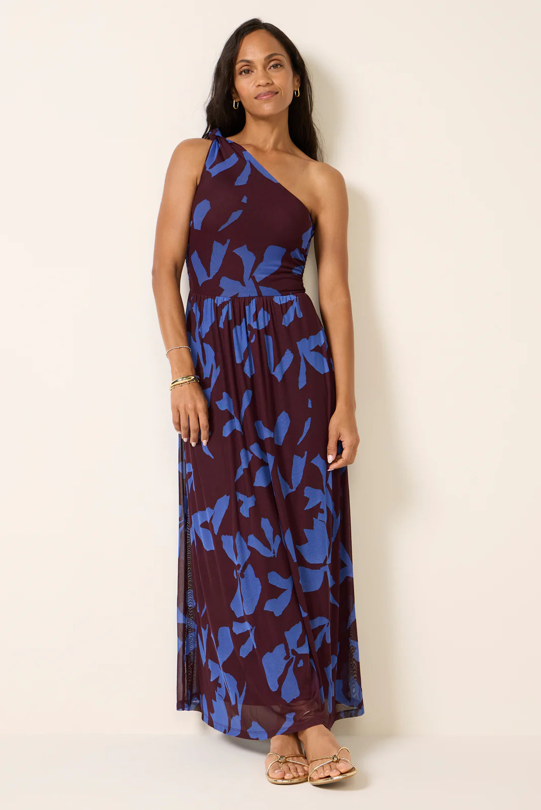 Ada One Shoulder Maxi Dress | Evereve