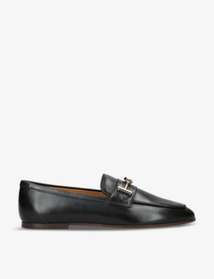 Cuoio 79A chain-embellished leather loafers | Selfridges
