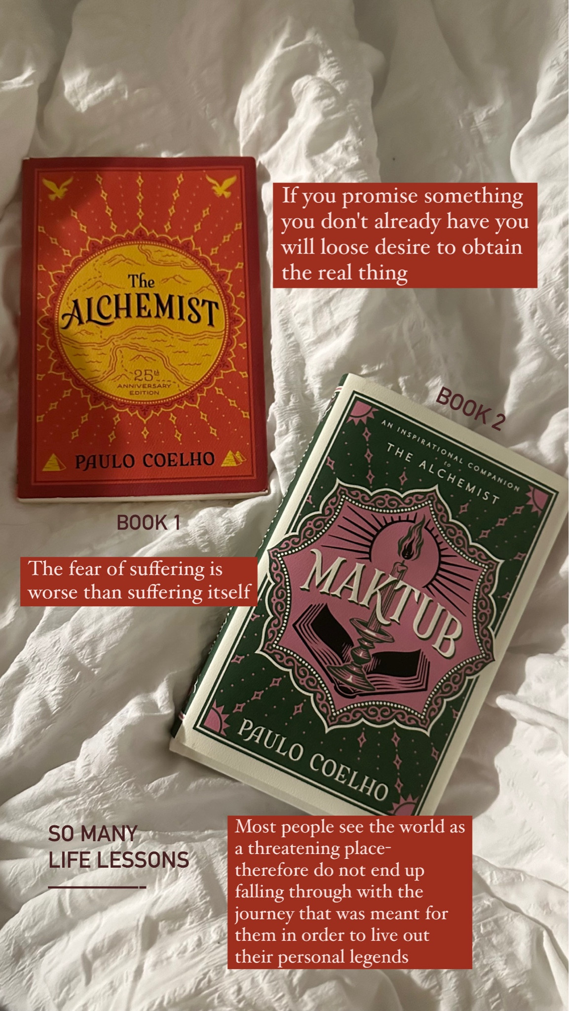Book gift idea - life lessons for any age 

The Alchemist 
Maktub
Paulo Coelho

The Alchemist sold over 150 million copies worldwide, and it's one of only 9 books that have sold over 100 million copies since publishing.

#LTKfamily #LTKhome #LTKGiftGuide