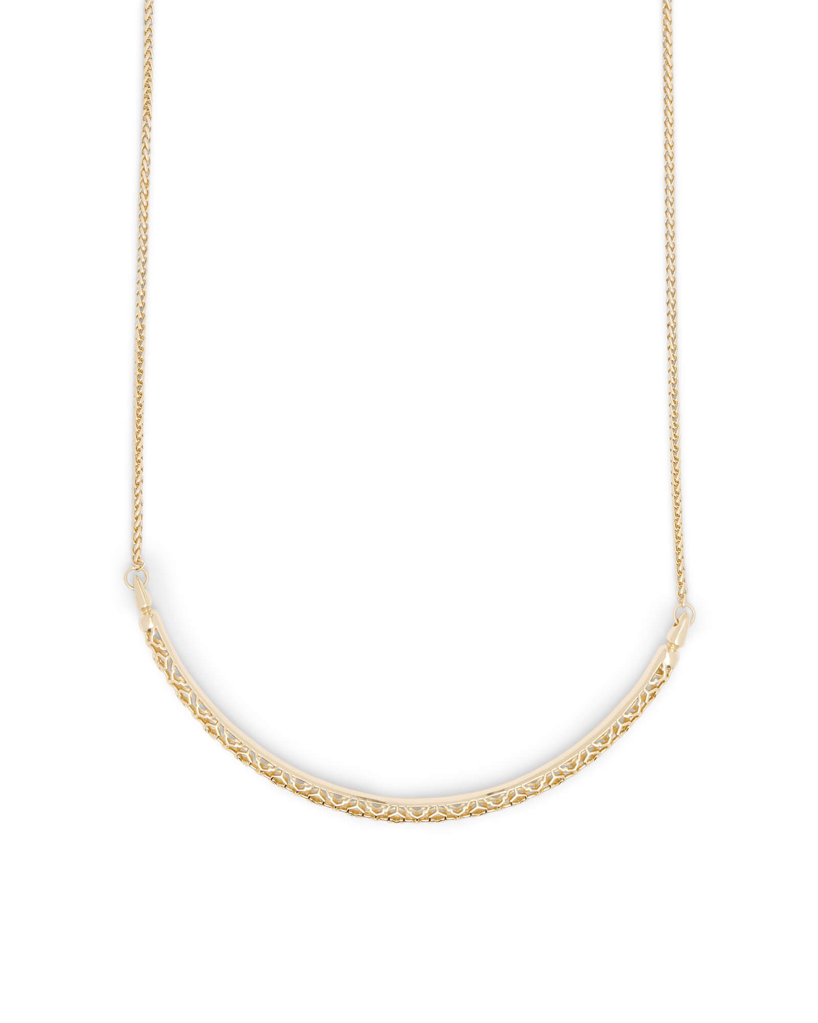 Goldie Gold Choker Necklace in Gold Filigree | Kendra Scott