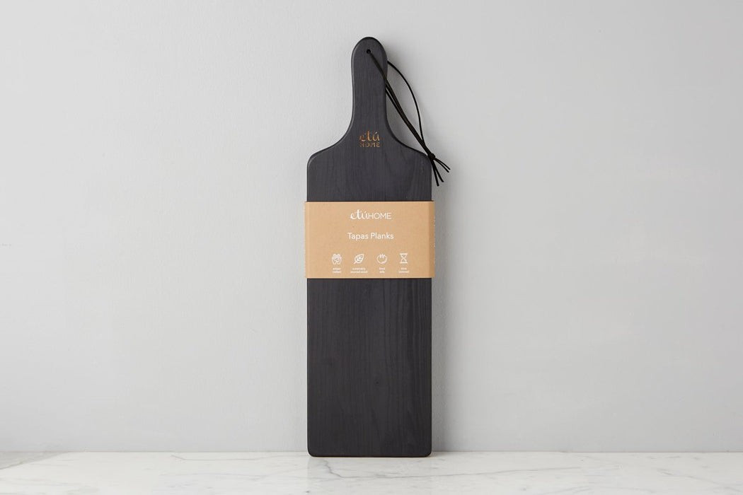 Black Tapas Plank Set | etúHOME