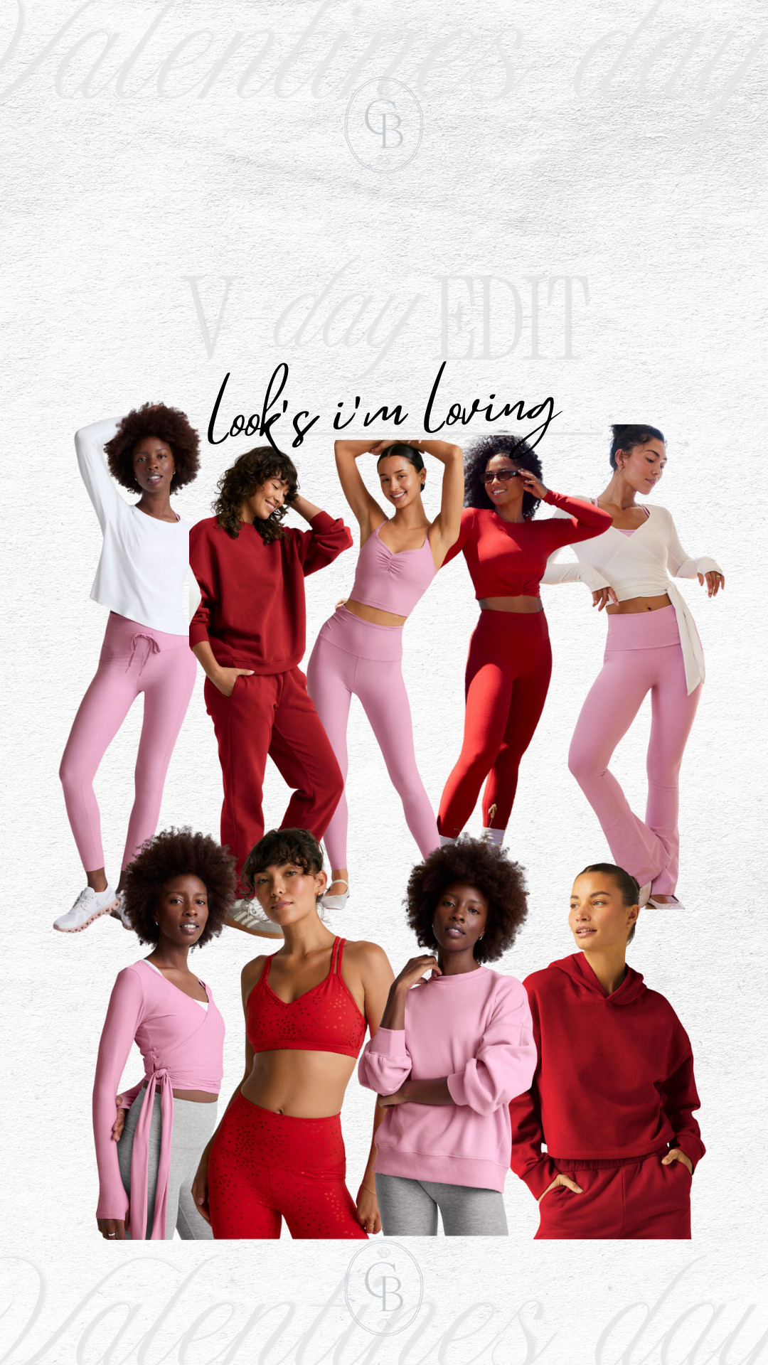 pink, white and red athletic sets and loungewear I'm loving for valentines day from beyond yoga. valentines day workout sets, beyond yoga valentines day collection 

 #LTKSeasonal #LTKActive #LTKStyleTip