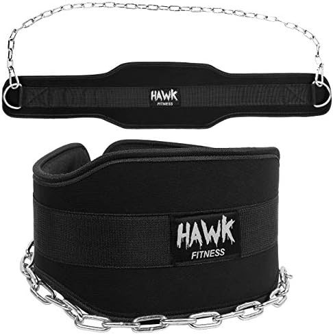 Hawk Fitness Dip Belt with Chain for Men & Women Dipping Pull Up Belt Chin up Bar Weightlifting B... | Amazon (US)